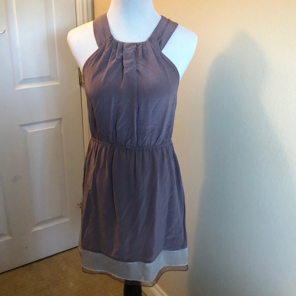 Lavender/Purple Dress w/ sequin trim